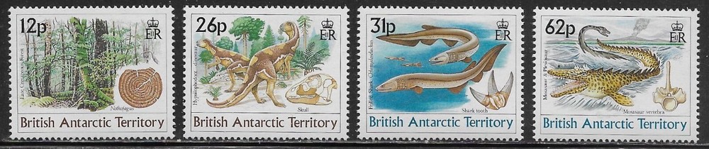 British Antarctic Territory Scott # 172 - 175 MNH