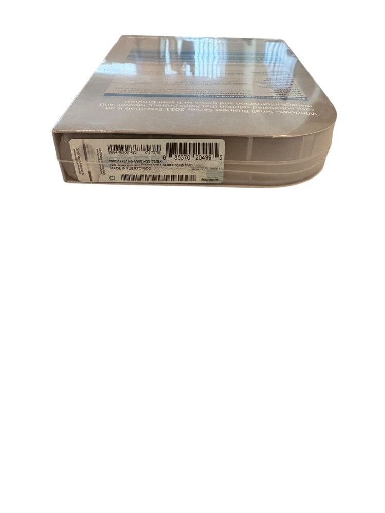 MS Windows Small Business server 2011 Essentials BRAND NEW