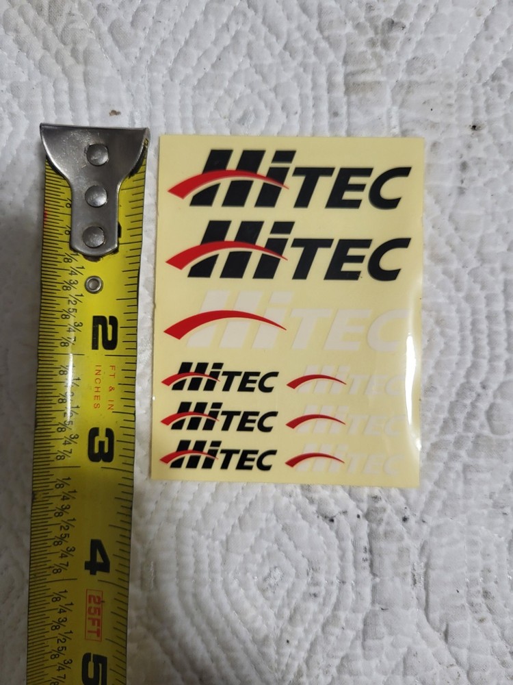 Hitec Decal Sheet