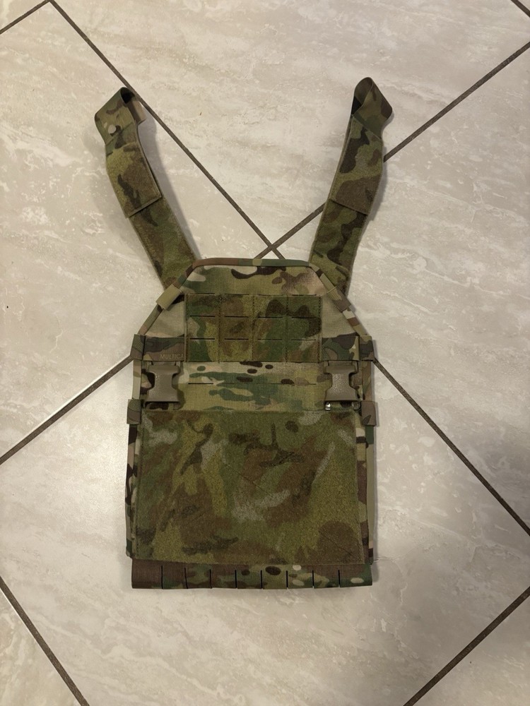 Dynamic Principles Multicam Medium 12.5”x9.5” DPC Front Plate Bag