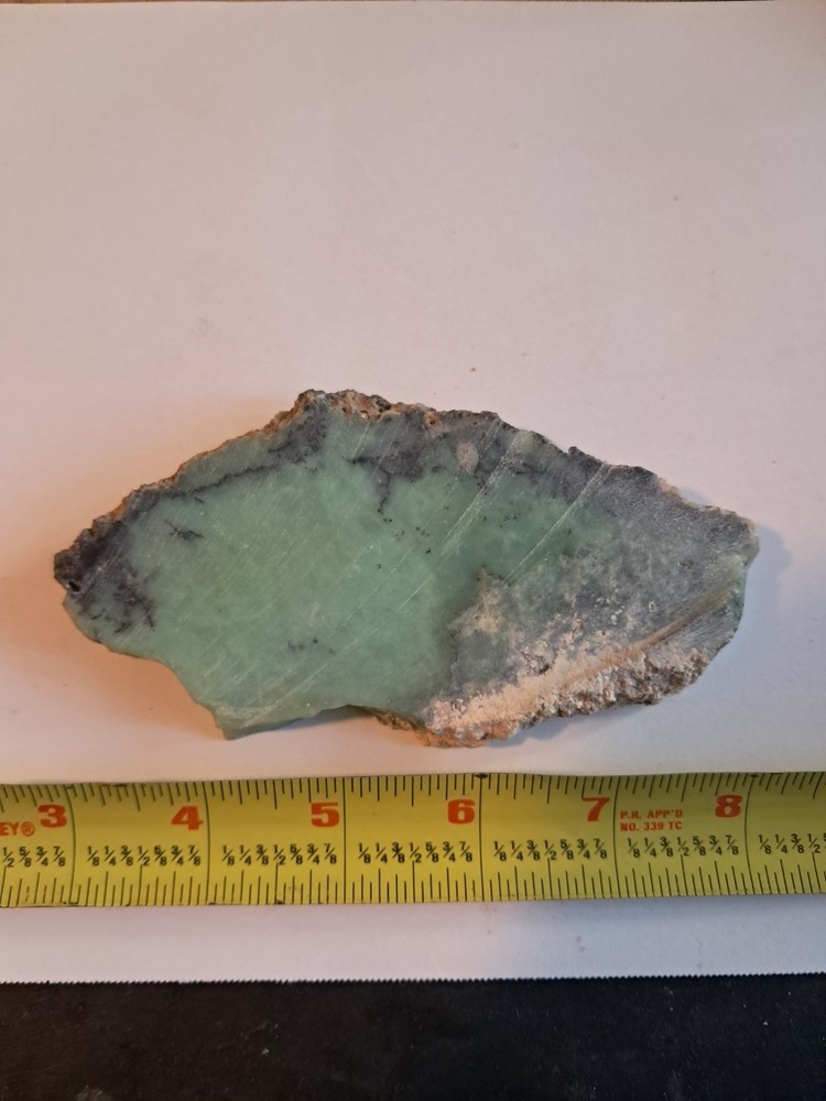 Chrysoprase Rough Slab Cabbing lapidary
