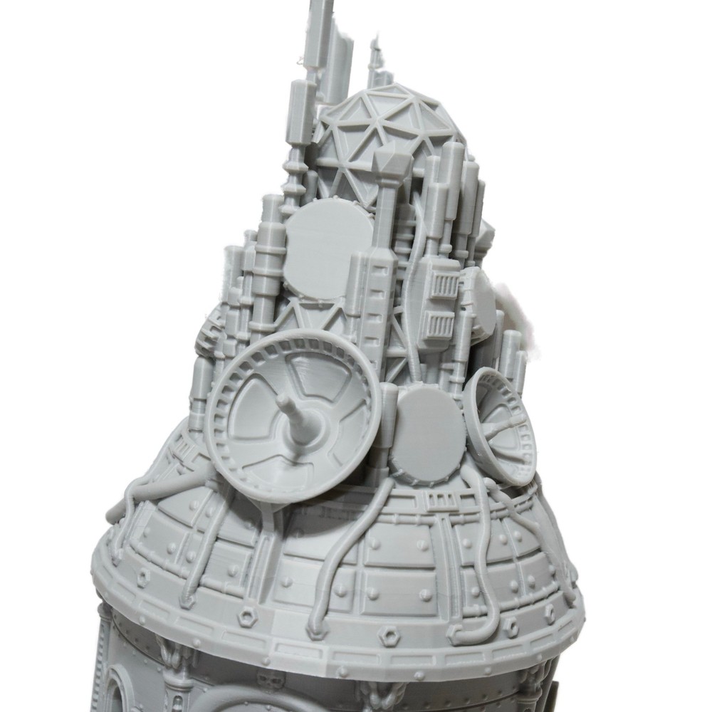 Zorpsector Rome - Sci-Fi Wargaming Communications Tower: 3D Printed