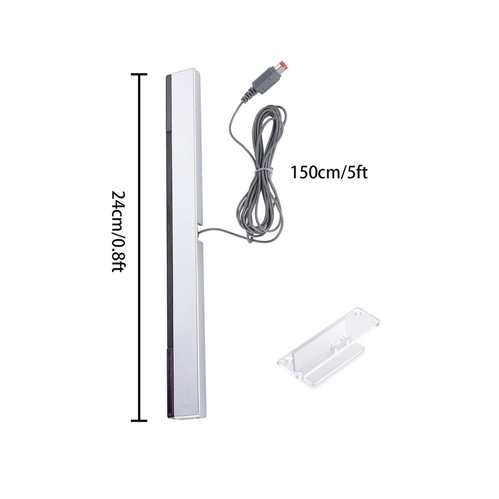 Wii Sensor bar, Wired Infrared Sensor Bar for Wii, Replacement Wired Infrared...
