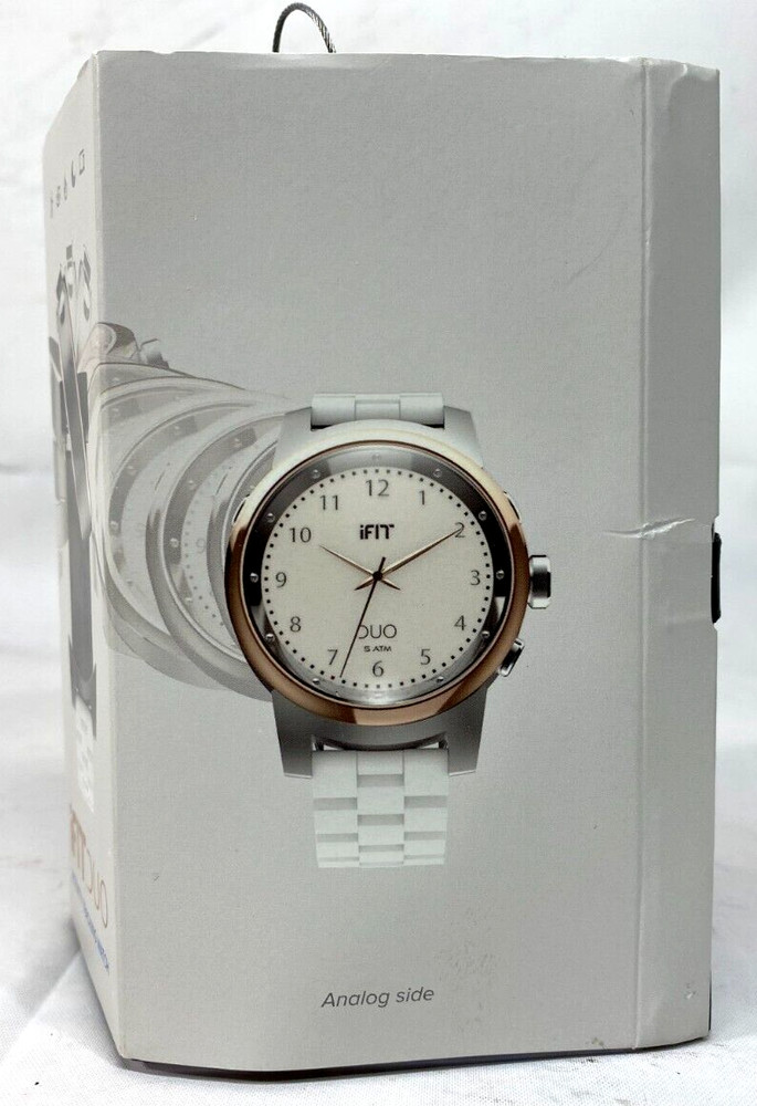 NEW iFIT DUO - IFRW415 - Space White Activity Tracking Watch