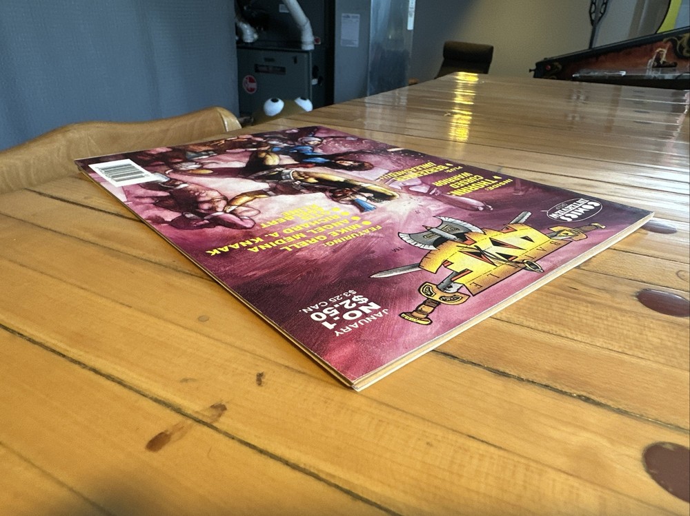 Battle Axe comic magazine #1 - Comics Interview Group publishing Very Nice!