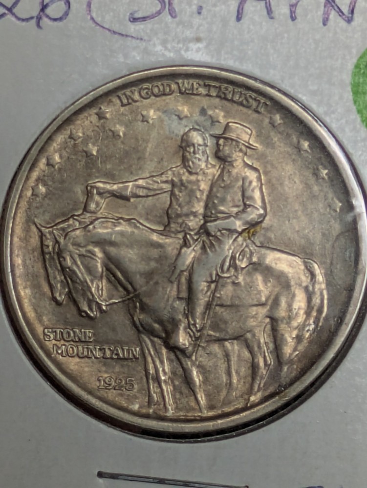 1925 Stone Mountain Commemorative Half Dollar AU