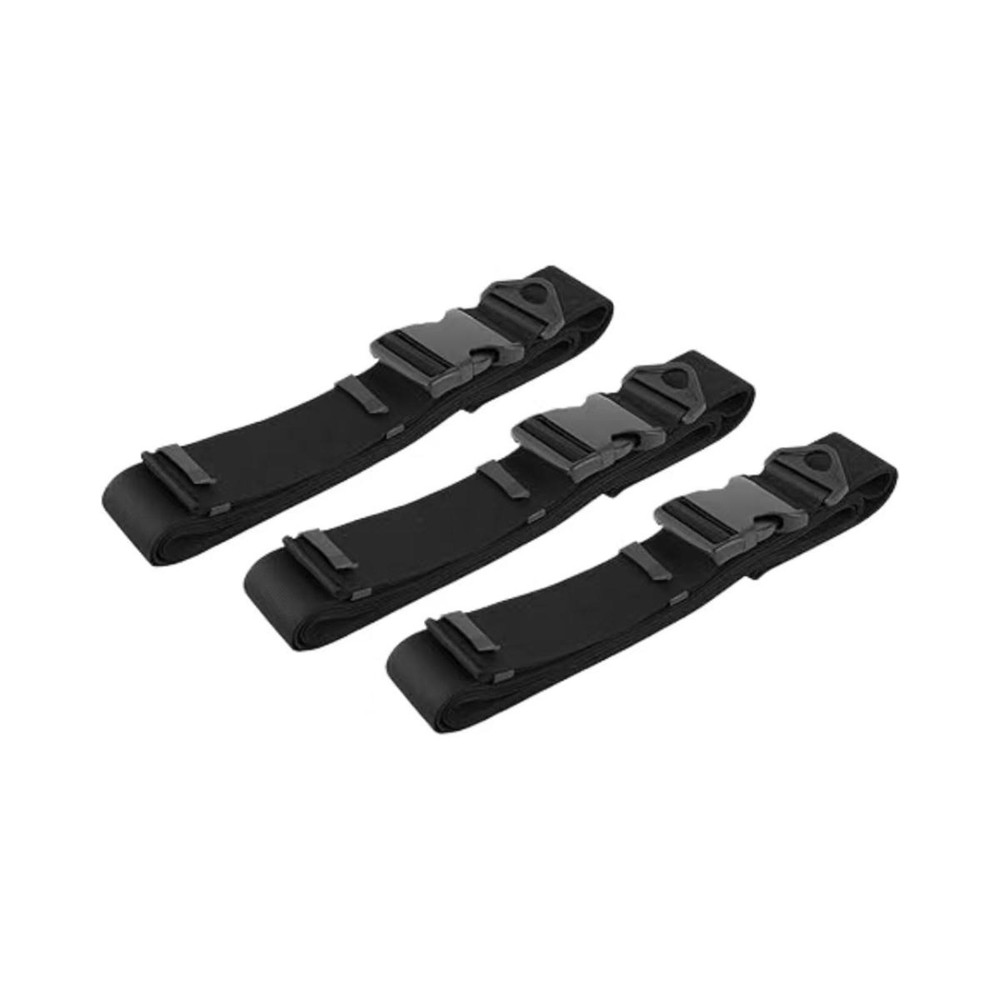 Black Floating Pad Strap Multipurpose Securing Band with Quick Release for