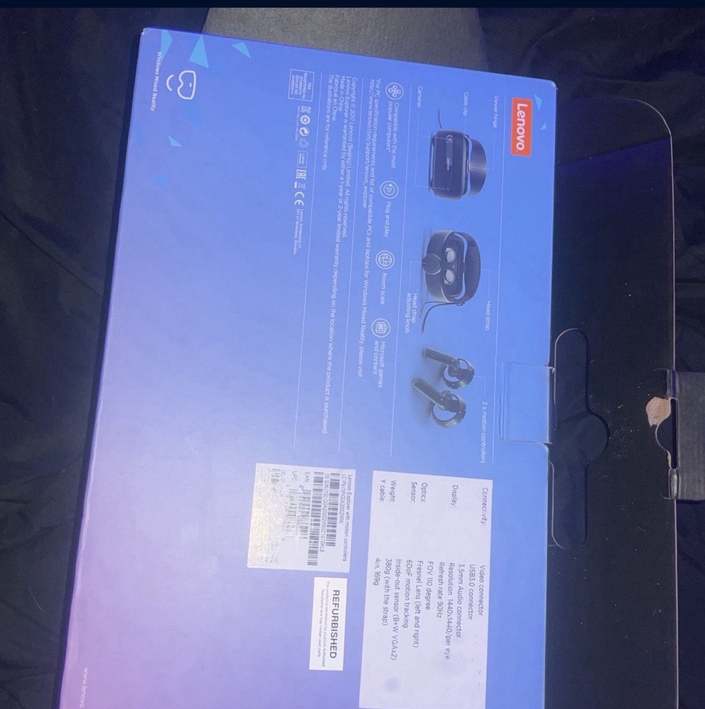 Lenovo Explorer Headset VR Set with Controllers