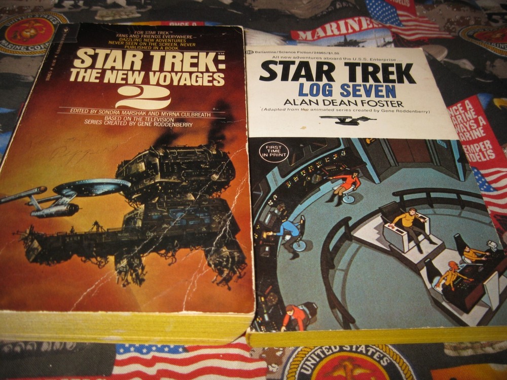 star trek book lot