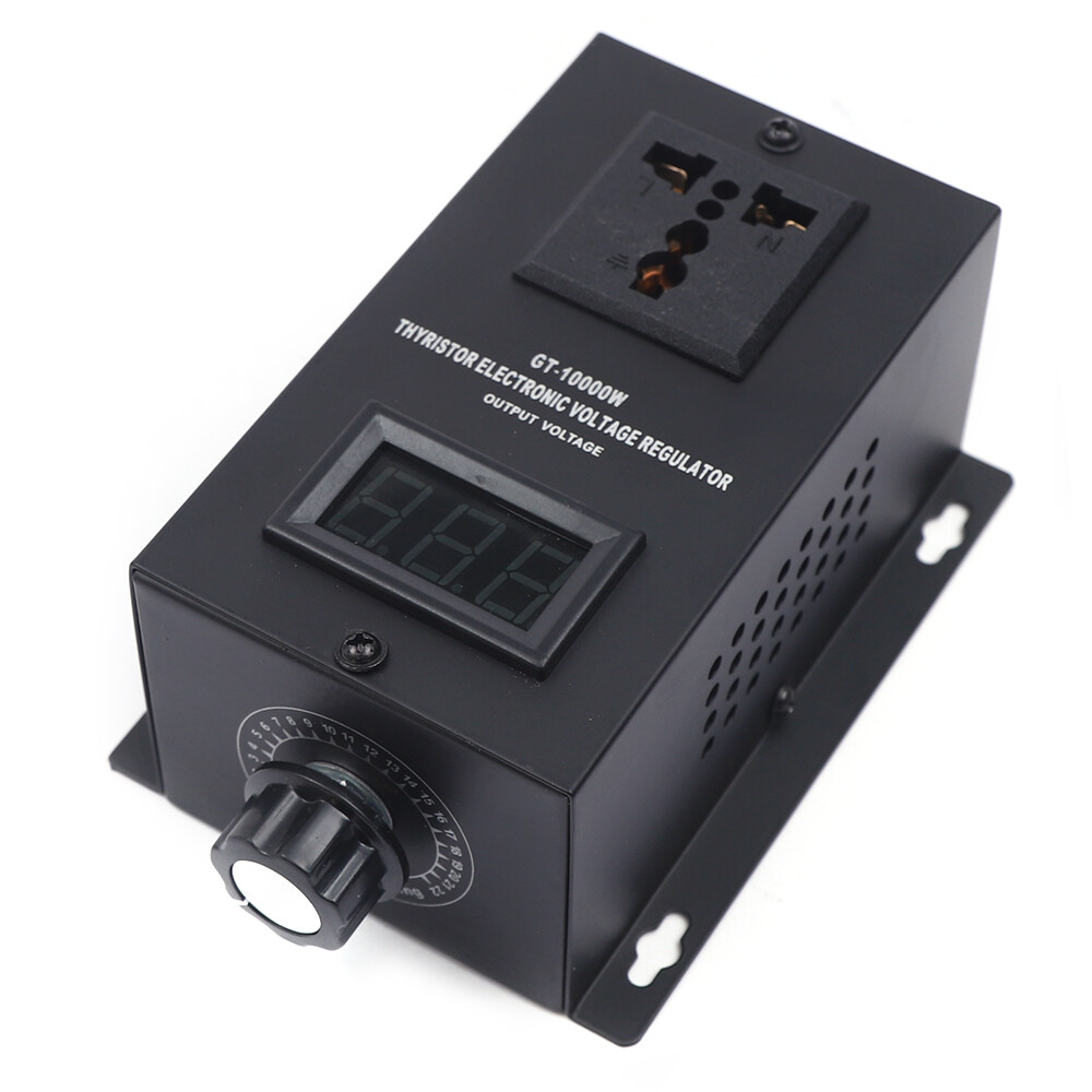 10000W Variable Voltage Regulator Dimmer Motor Speed Controller AC 110V SCR New