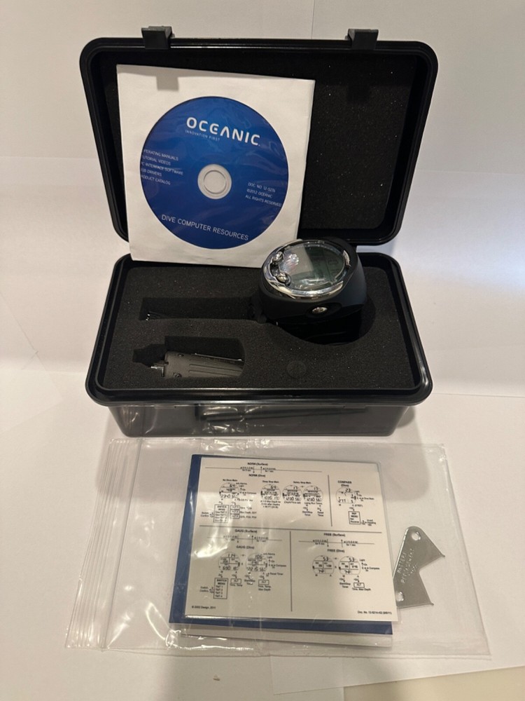 Oceanic VT4 Air Integrated Wrist Style Scuba Dive Computer + Transmitter