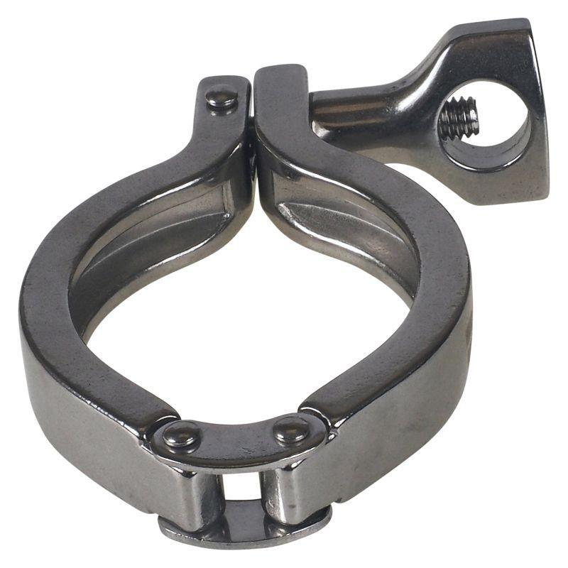 Sanitary Pressure Tri Clamp | 2 inch Double Hinge - SS304 (2 Pack)