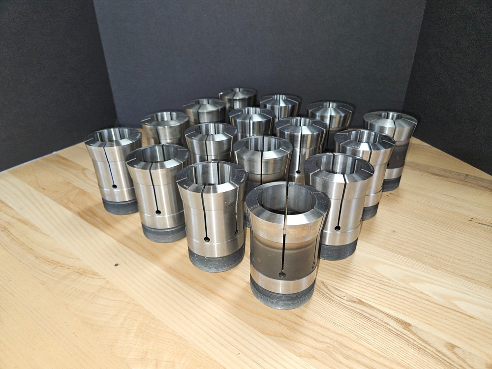 Hardinge 22J Round Collet in Good Condition 1" to 2" Pull Down Menu CHEAP SHIP