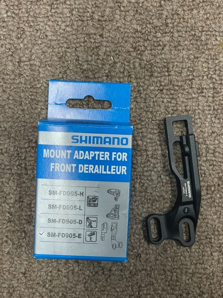 Shimano XTR Di2 SM-FD905-E Front Derailleur Adaptor E-Type Mount