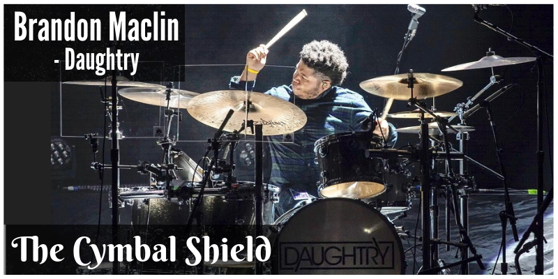 NEW!!! DRUM / CYMBAL SHIELD FOR CYMBALS UP TO 24" - Decrease Volume Up To 40%