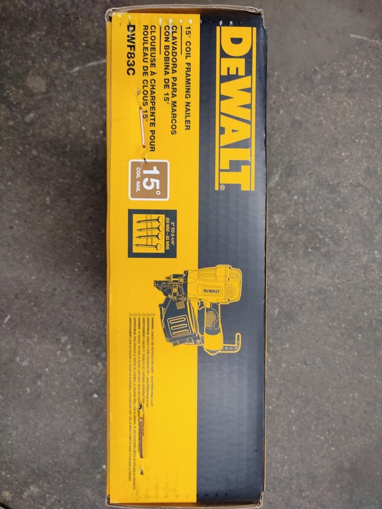 DEWALT DWF83C Coil Nailer
