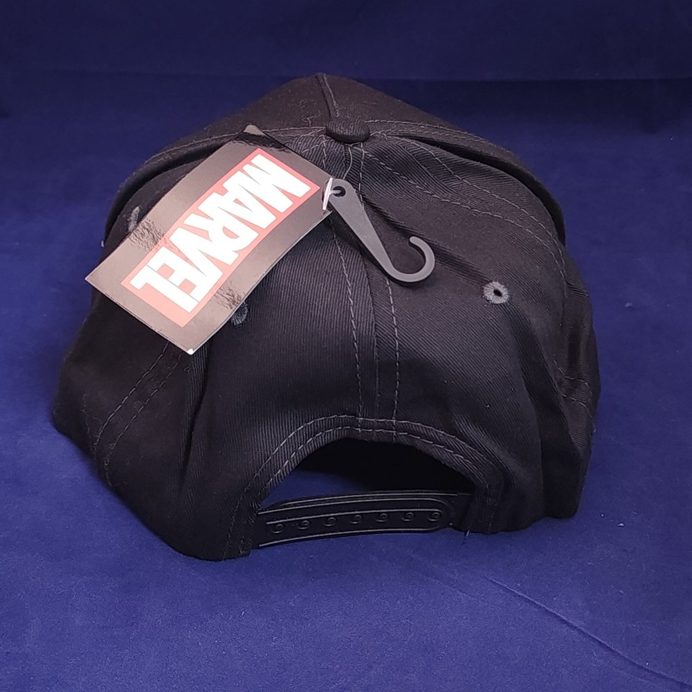 Marvel Black Panther Cracked Stone Logo Snapback Hat Adjustable NWT
