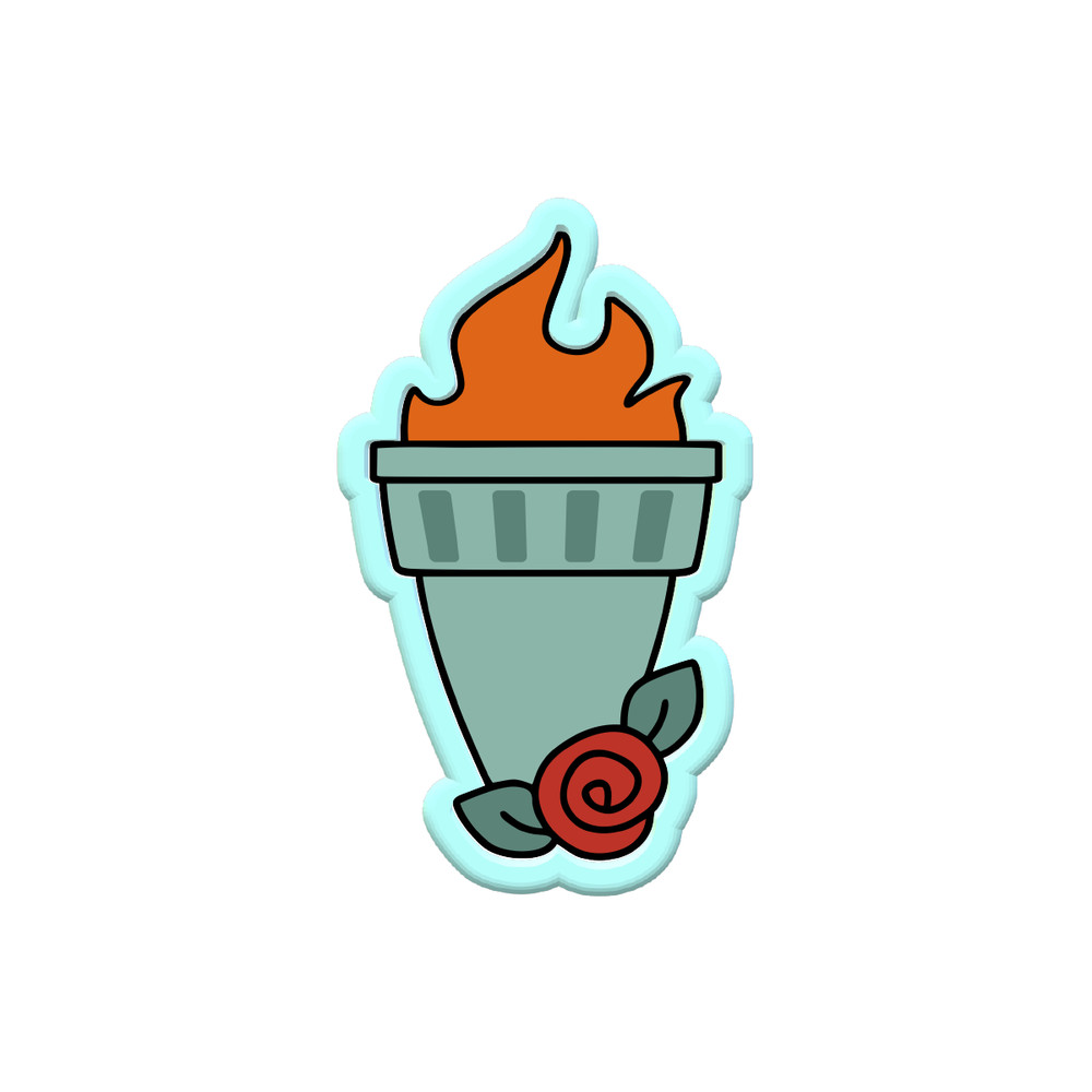Liberty Torch Cookie Cutters