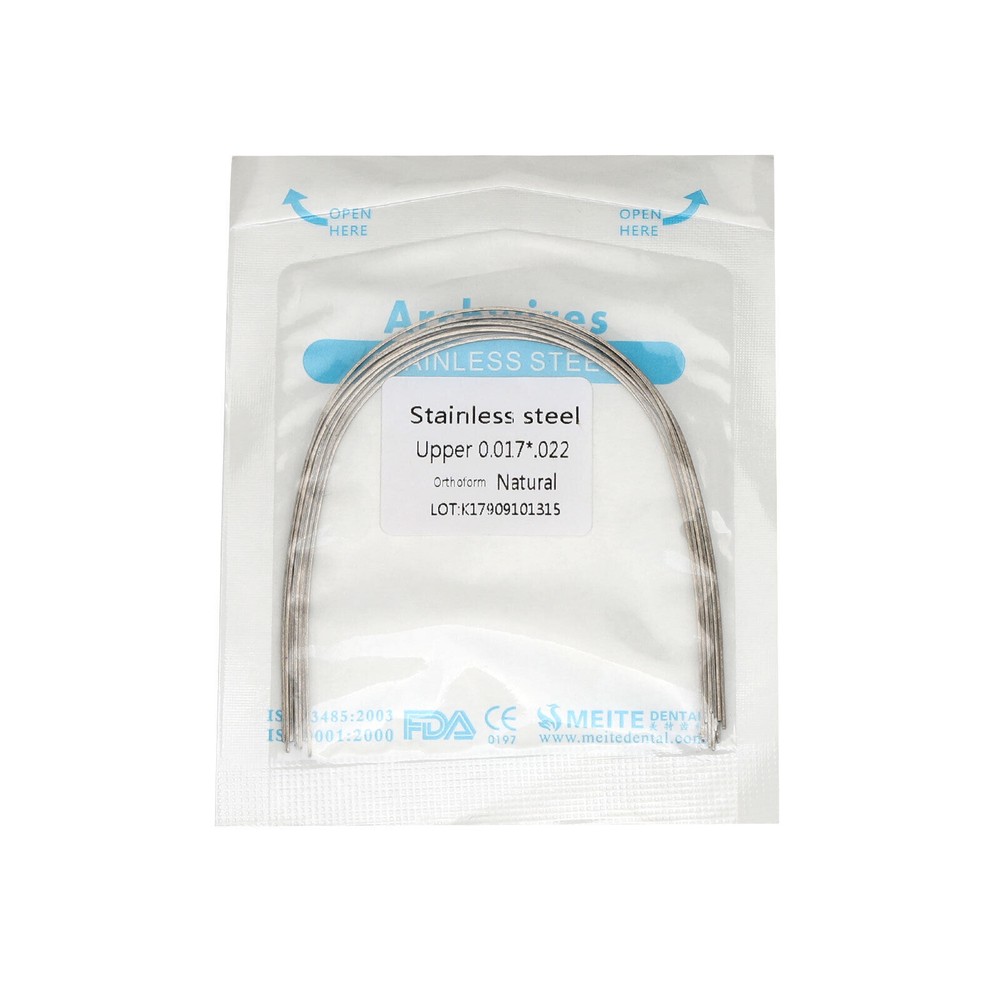 Dental Arch Wire Thermal Activated/Super Elastics Niti/Steel Rectangular/Round