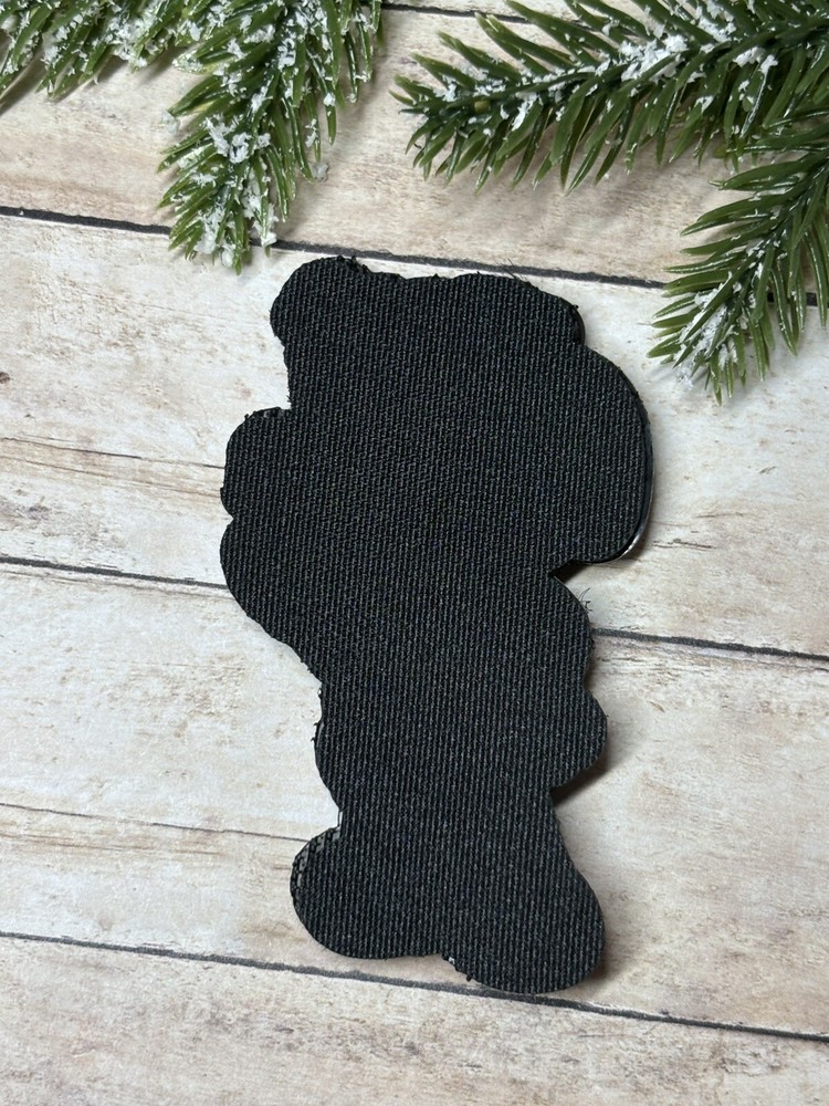 PVC Tactical Patch- Luigi Patch -Hook Loop Morale Gun Luigi Patch