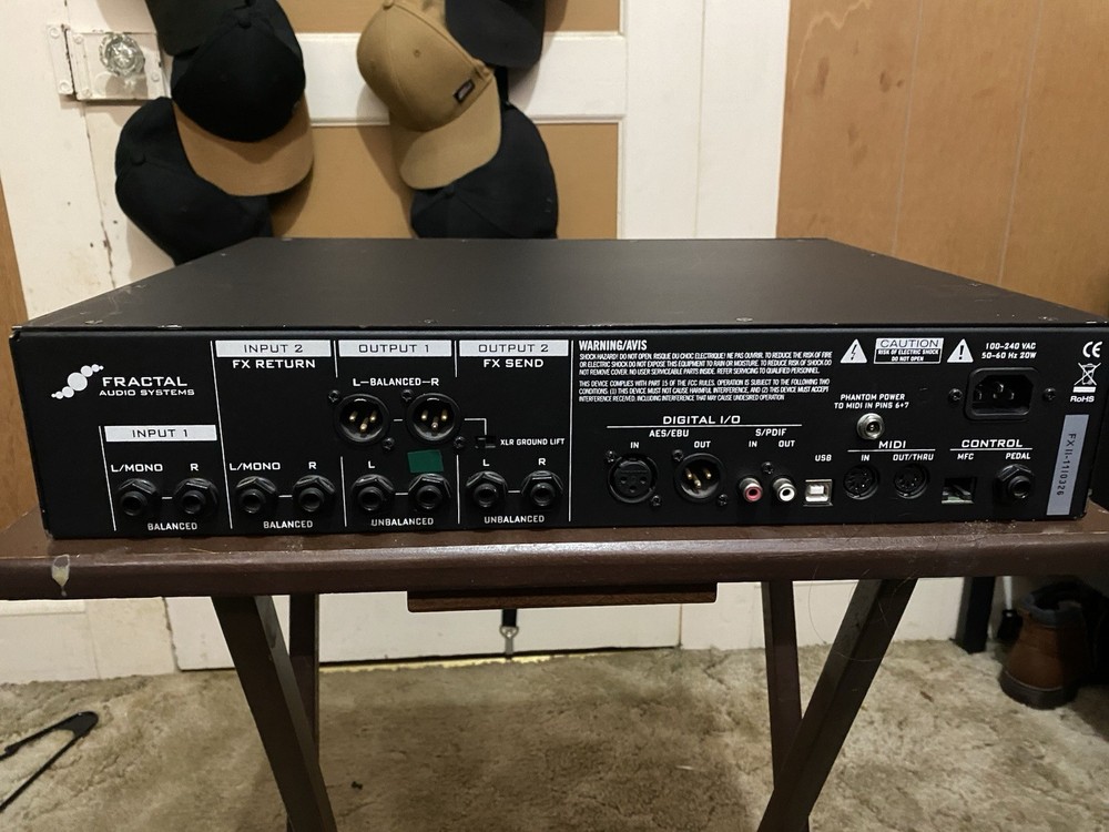 Fractal Audio Axe-Fx II Rack-Mounted Digital Multi-Effects Processor Guitar