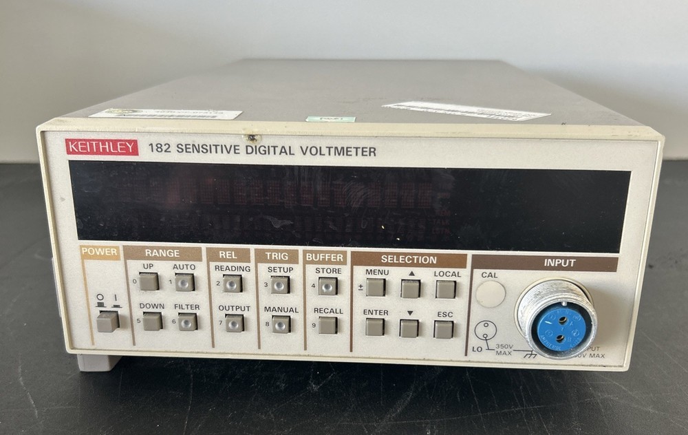 Keithley 182 Sensitive Digital Voltmeter 90–110V. This