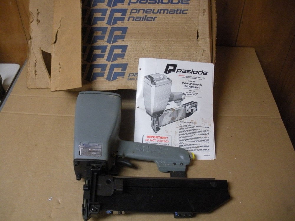 Paslode Stapler Model WH-314-S14