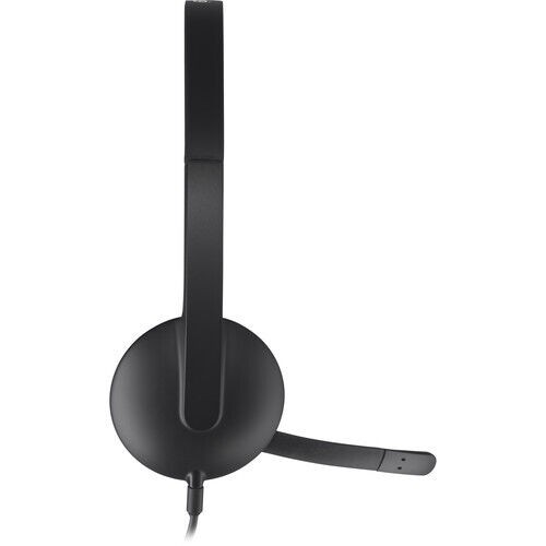 Logitech H340 USB Computer Headset - Black