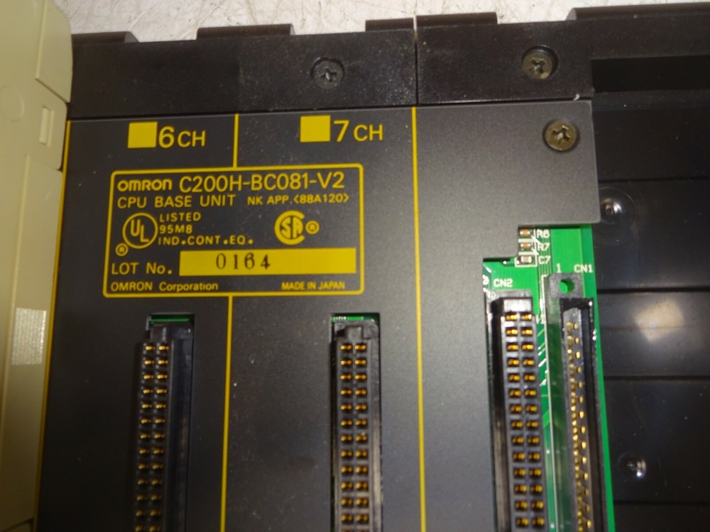 Omron C200h-bc081-v2 Base Unit