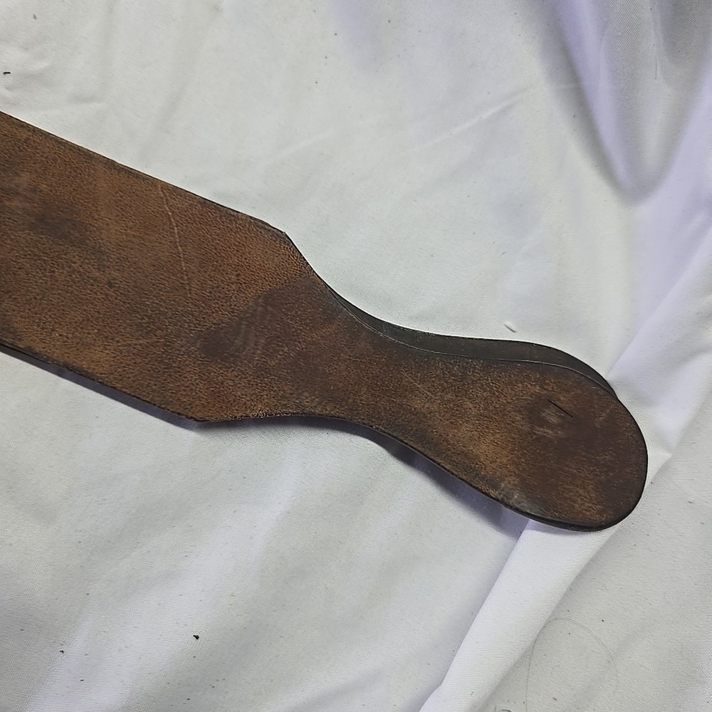 Antique Leather Razor Strop Strap 24"