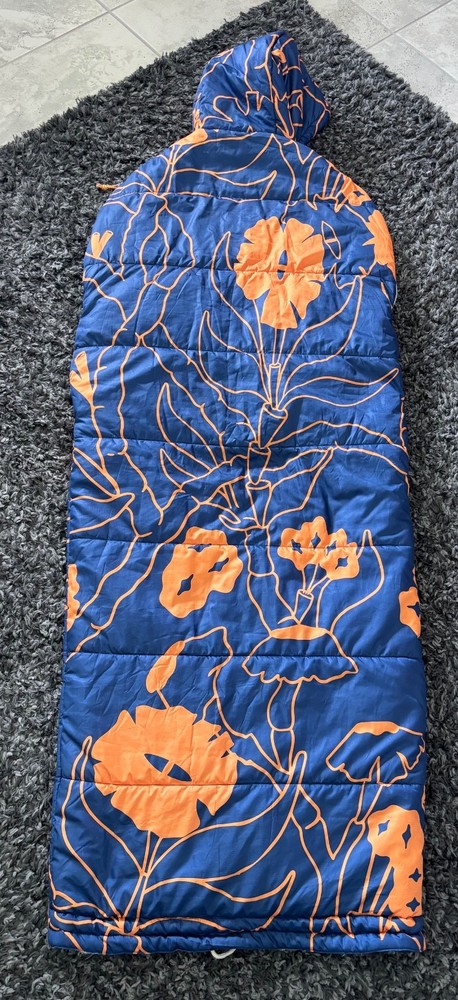 Poler pre-owned Reversible Napsack - All Seeing navy Small