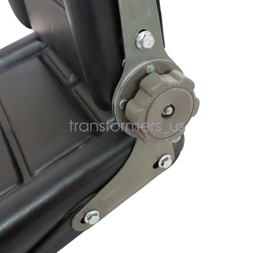 Universal Forklift Seat Fold Down Tractor Seat with Adjustable Angle Back