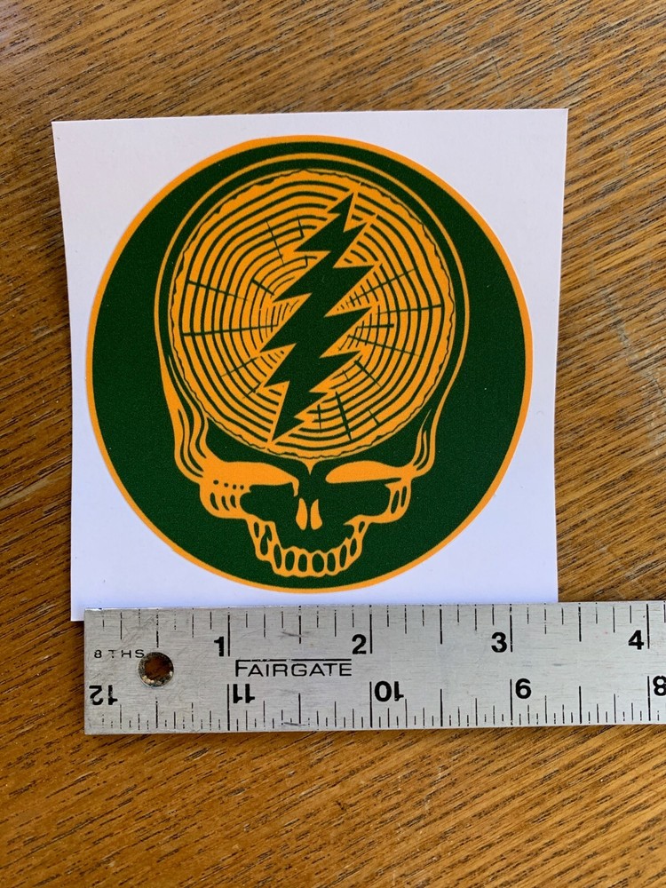 Dead Skull Timber Stickers (2)