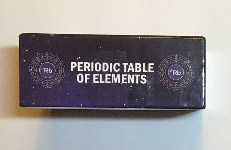 Periodic Table of Elements Laminated Flashcard Science kit Quick Element Study