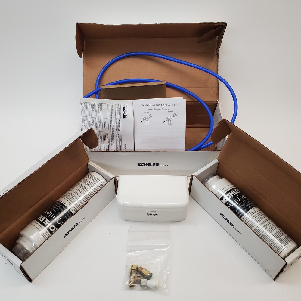Kohler 77686-NA Water Filter System Complete Kit Parts or Repair READ