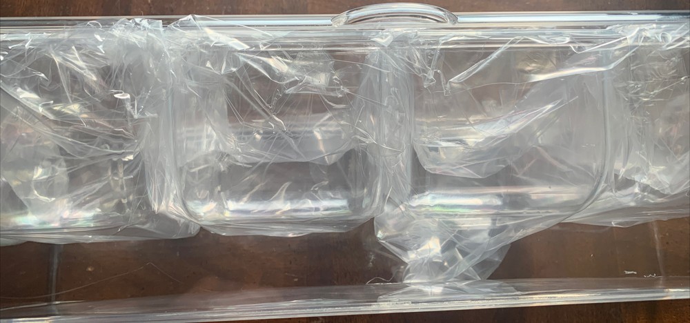 Perlli Chilled Condiment Tray With Ice Chamber 4 Containers