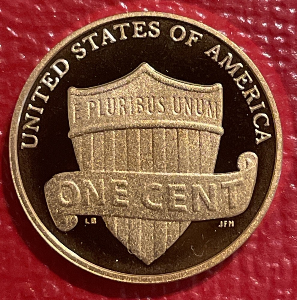 2014 S Lincoln Shield Cent Proof penny from US proof mint proof set