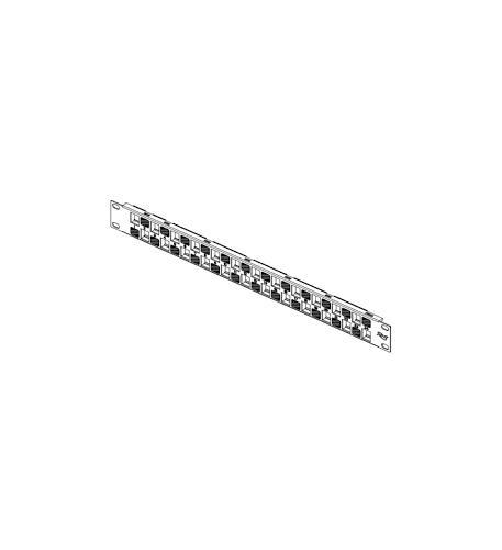 Icc IC107BE241 Patch Panel, Blank, Ez, 24-port, 1 Rms