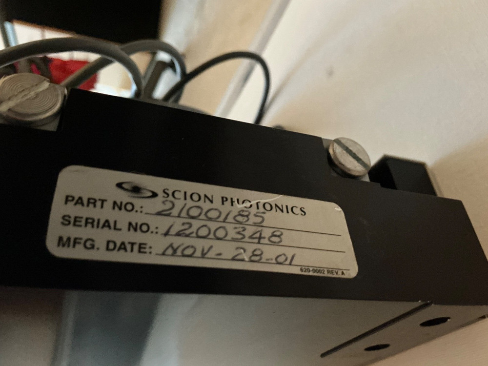 RSF Elektronik MSA 6706 Encoder ML 120mm Interval 20um +Scion 2100185 Stage