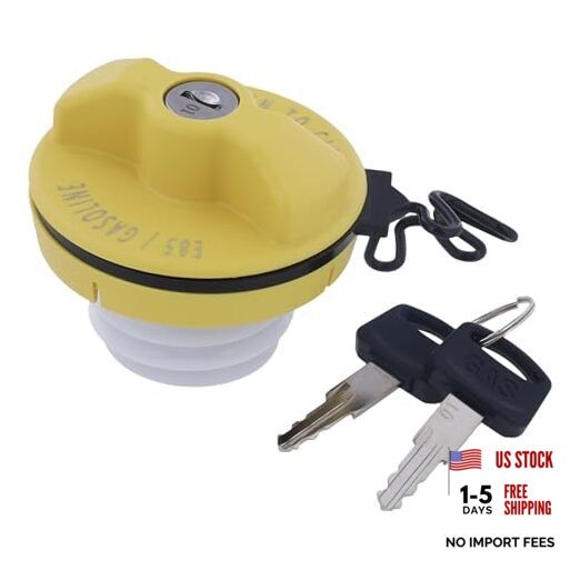 Stant Flex Fuel Regular Locking Fuel Cap, Yellow