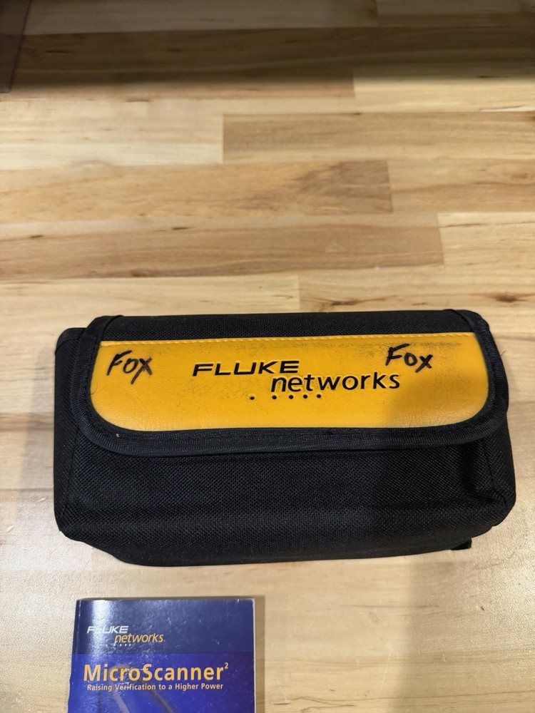 FLUKE NETWORKS MICROSCANNER 2 W/ BAG & MANUAL / SHIPS FAST