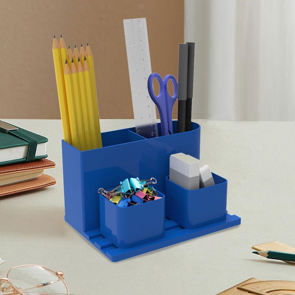 Pencil Holder Storage Container Desk Accessories Multifunctional Large Capacity