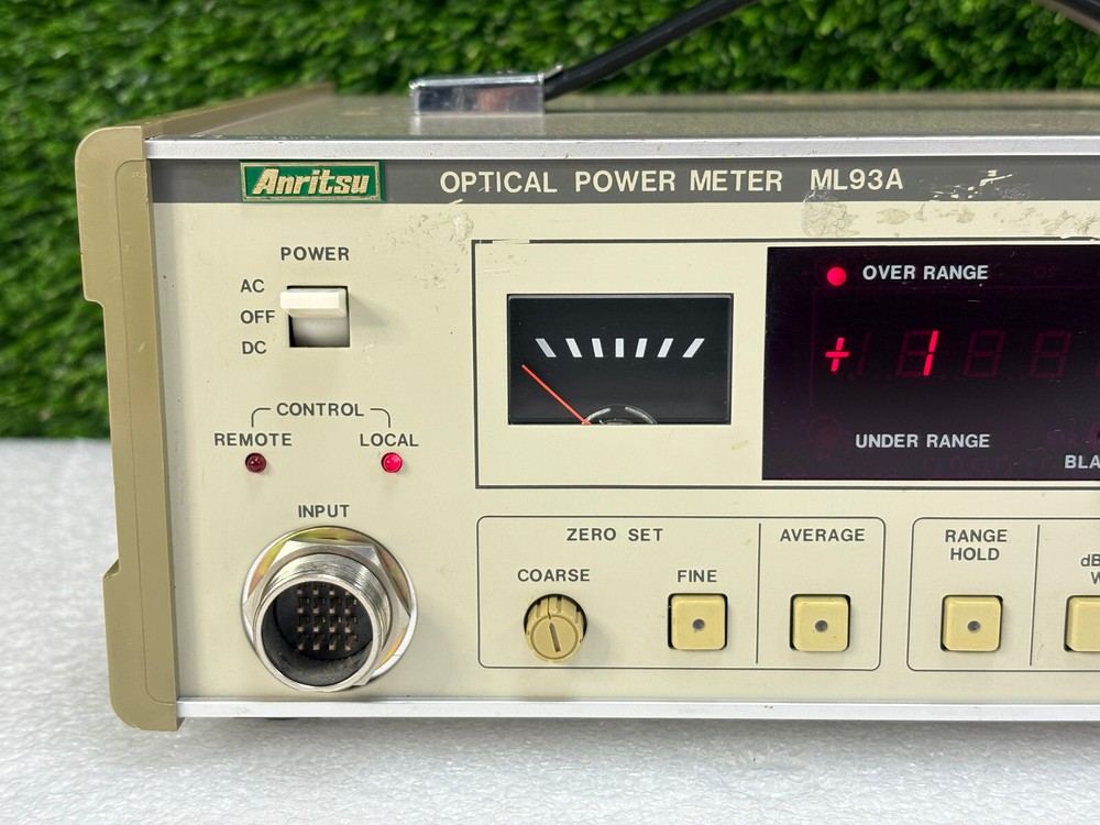 Pre Owned | Anritsu ML93A Optical Power Meter - Beige | Great Condition