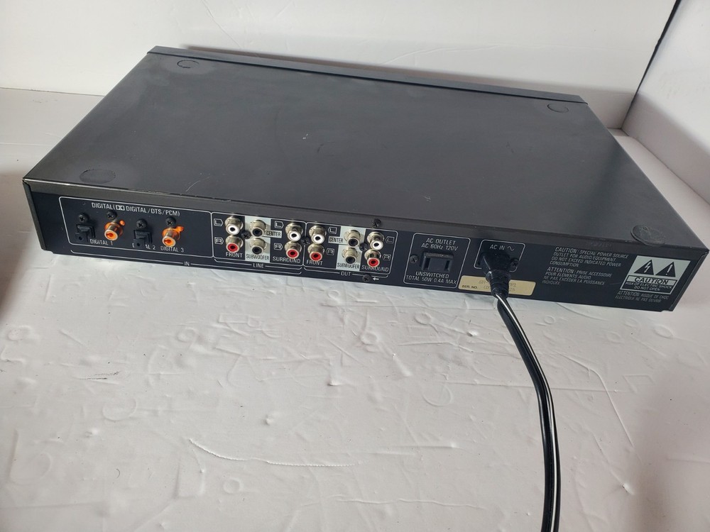 Technics SH-AC500D Digital Signal Processor Dolby--Tested With Remote