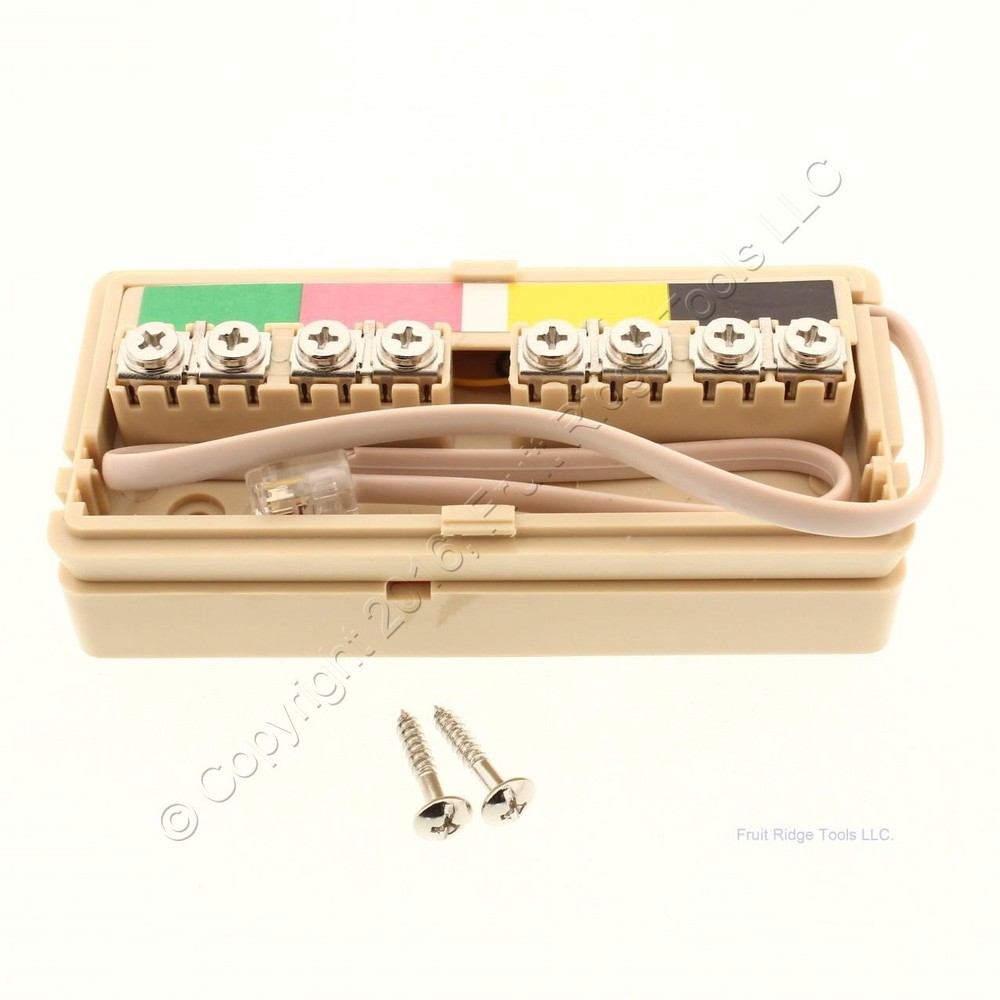Gemini TA85 Ivory Phone Wire Junction Block