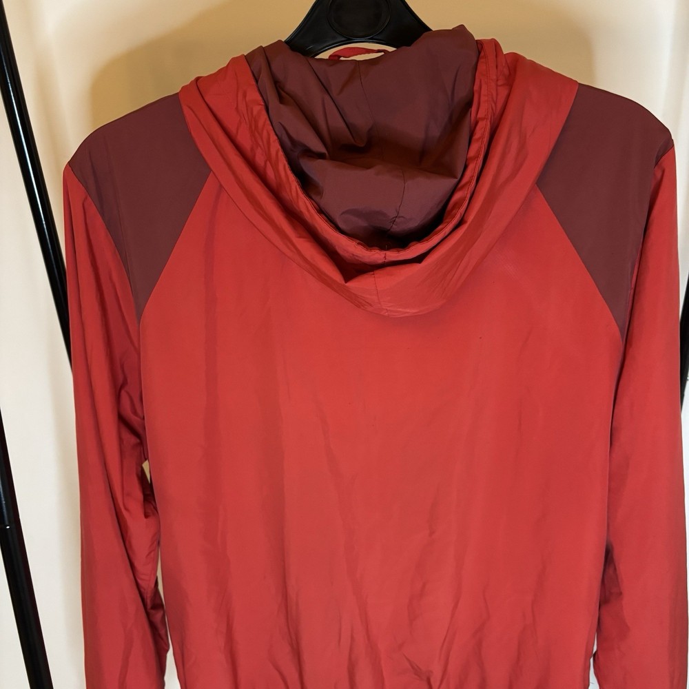 Nike Athletic Dept Red Hooded Windbreaker – Small