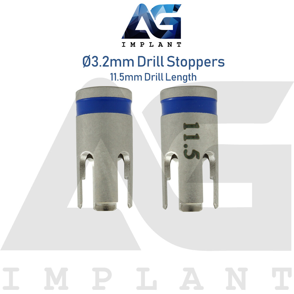 10 Drill Stoppers Ø3.2mm External Irrigation Tools Dental