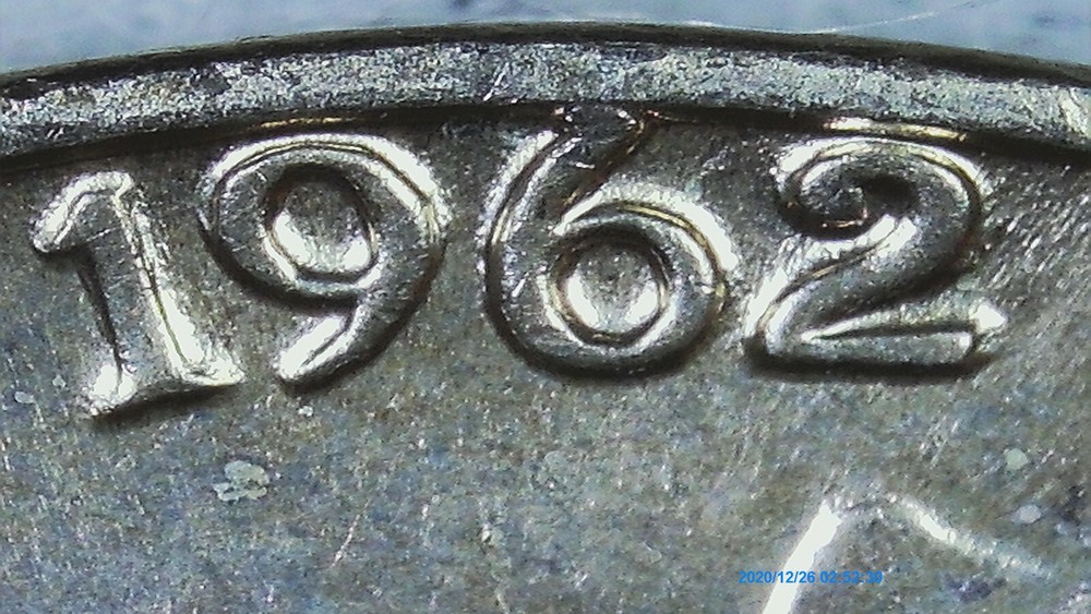 1962 Jefferson Nickel Error several DIE errors Obverse and Reverse MS Uncirc