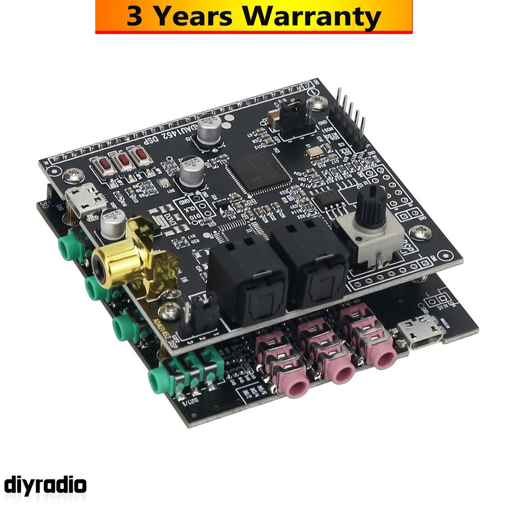 ADAU1452-DSP Development Board CS42448 6 In 8 Out Decoder Board Support SPI I2C