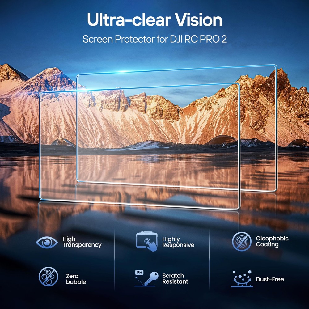 Screen Protector for DJI RC Pro 2 Remote Controller Mavic 4 Pro/Mini 5 Pro/Mi...
